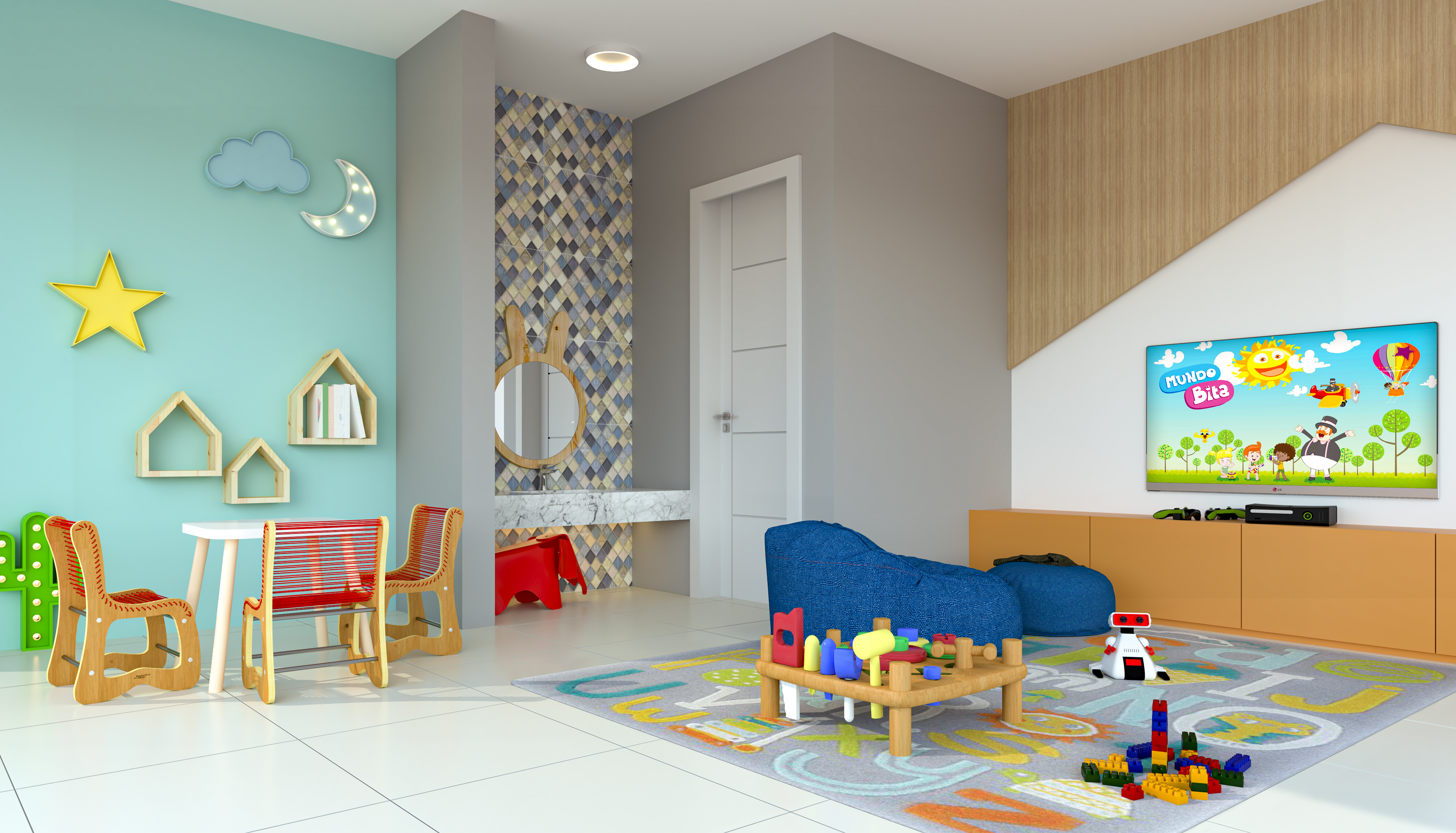 Edificio / Brinquedoteca / kids / play room / Architecture